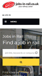 Mobile Screenshot of jobs-in-rail.co.uk